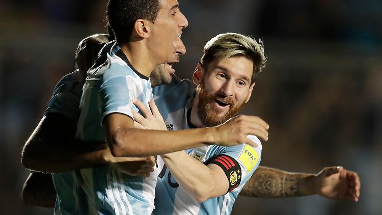 Kongeniales Duo: Ángel Di María (l.) und Lionel Messi (r.).