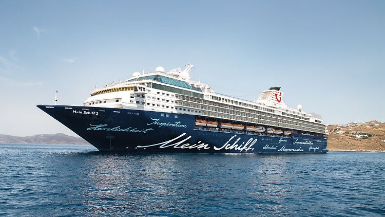 Nach einem Werftaufenthalt wieder erneuert: "Mein Schiff 2".