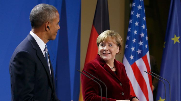 Kein Abschied für immer. Obama sei ja auch nach dem Ende der Amtszeit "nicht aus der Welt", sagte Merkel. 