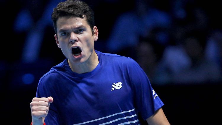 Erstmals unter den besten Acht der Welt: Milos Raonic.