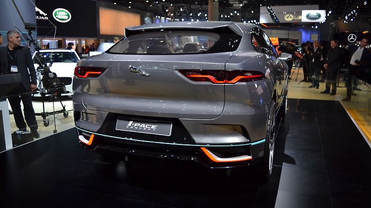 Das Heck des Jaguar I-Pace erinnert doch stark an den F-Pace, aber das ist auch gewollt.