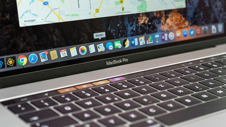 Das MacBook Pro gibt's mit oder ohne Touch Bar.