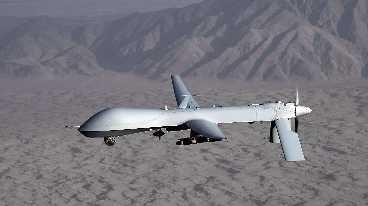 Eine Drohne vom Typ MQ-1 Predator.