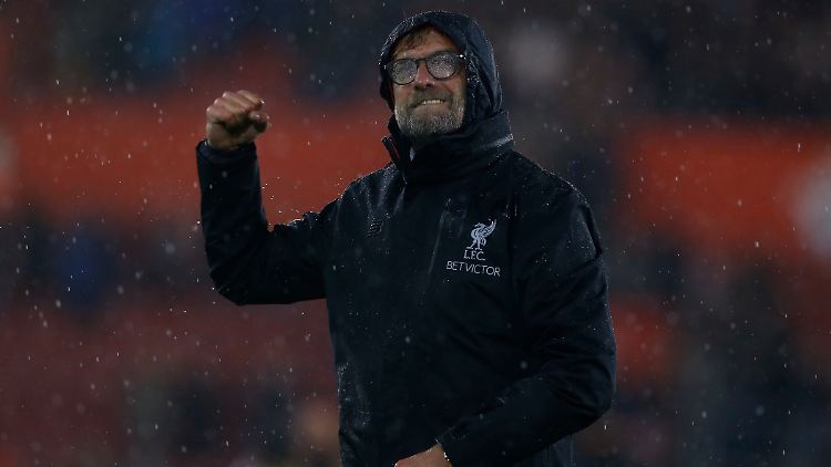 Vorerst bleibt Jürgen Klopp mit seinen Reds an der Spitze.