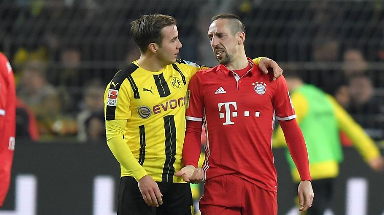 Fast ganz zahm, dieser Ribéry.