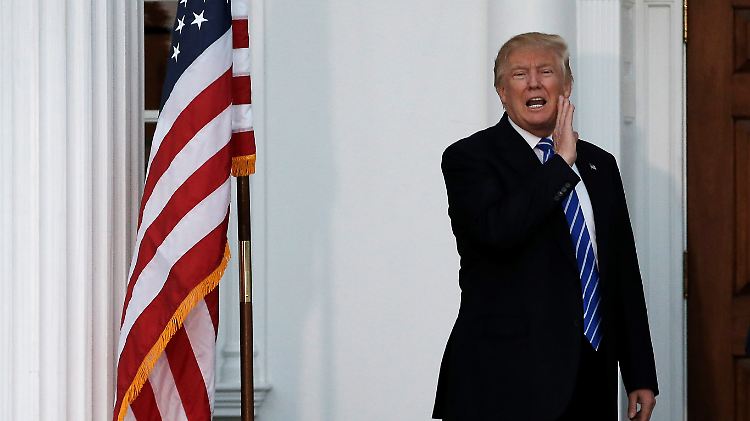 Musste sich Donald Trump nach einem stressigen Tag voller Meetings mal abreagieren?