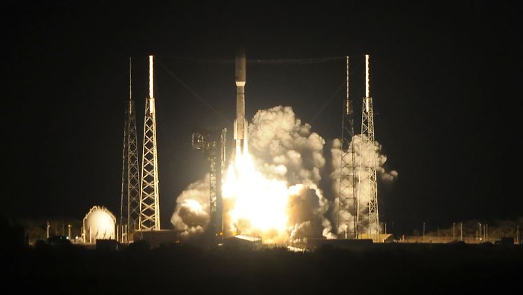 Um 18:42 Uhr Ortszeit startete "Goes-R" in Cape Canaveral.