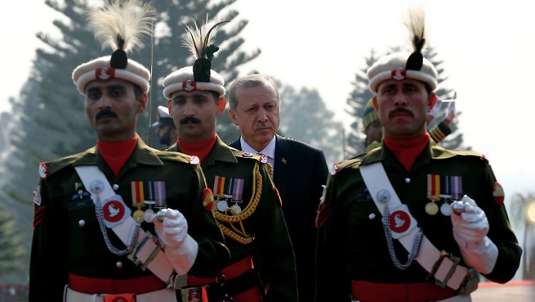 Kein EU-Beitritt "um jeden Preis": Der türkische Staatschef Recep Tayyip Erdogan liebäugelt stattdessen mit Asien.