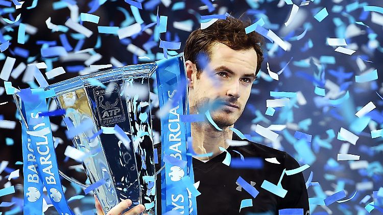 Für Andy Murray war es der erste Sieg bem ATP-Saisonfiinale.