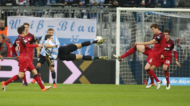 Der Münchener Matmour hängt sich voll rein.