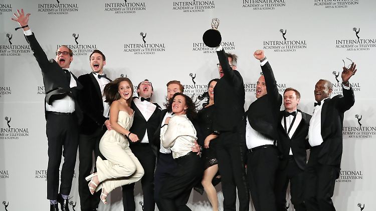 Die beste internationale Dramaserie kommt aus Deutschland - und so freuen sich die Beteiligten.