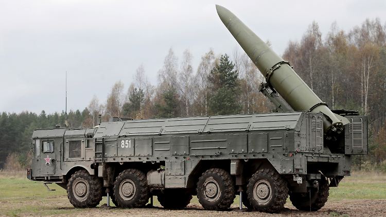 Taktische Atomwaffen können etwa mit Kurzstreckenraketen oder Marschflugkörpern des russischen Iskander-Systems verschossen werden - die Reichweite beträgt bis zu 600 Kilometer.