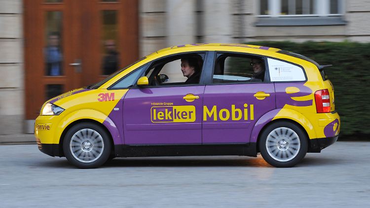 Rekord mit Fragezeichen: Der Audi A2 war während der Fahrt immer mal wieder verschwunden.