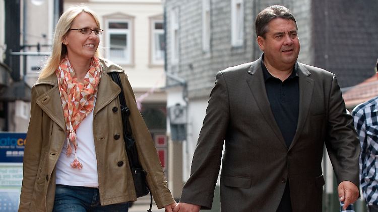 Glücklich in Goslar: Anke und Sigmar Gabriel.