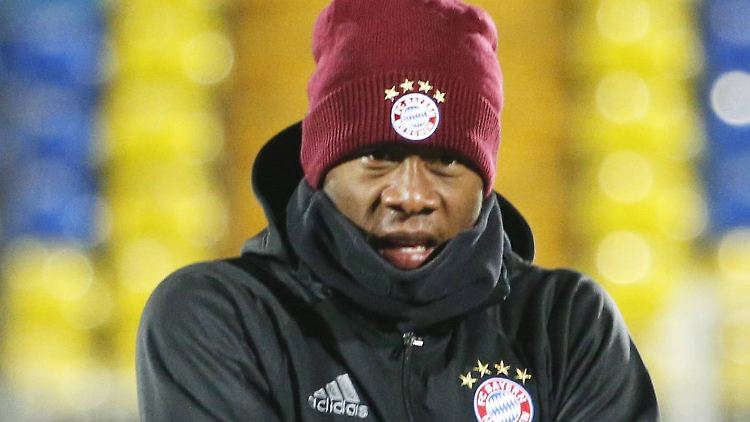 Eher kalt: David Alaba.