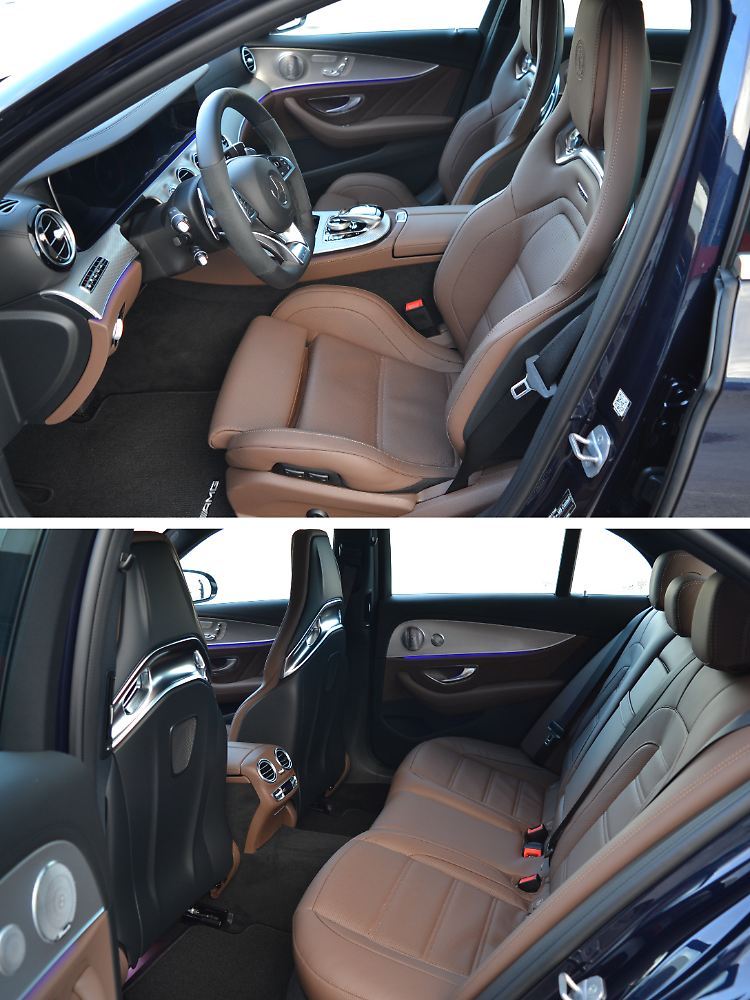 Sportwagen und Business-Limousine - eine gelungene Gratwanderung im AMG E63 S.