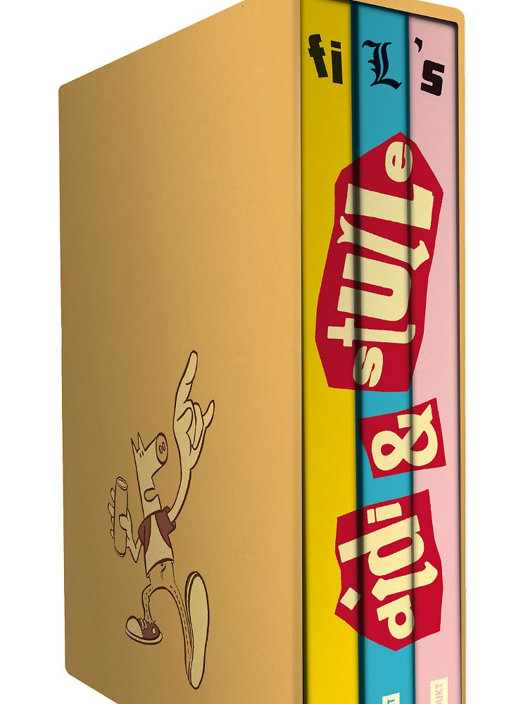 "Didi & Stulle: Die Gesamtausgabe" ist bei Reprodukt erschienen, drei Bände im Schuber mit Poster und Beiheft, insgesamt 772 Seiten, Subskriptionspreis bis 10. Januar: 99,- Euro, danach 120 Euro.