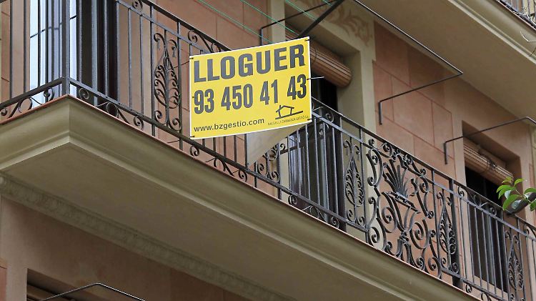 Erschwingliche Mieten sind in Barcelona selten geworden.