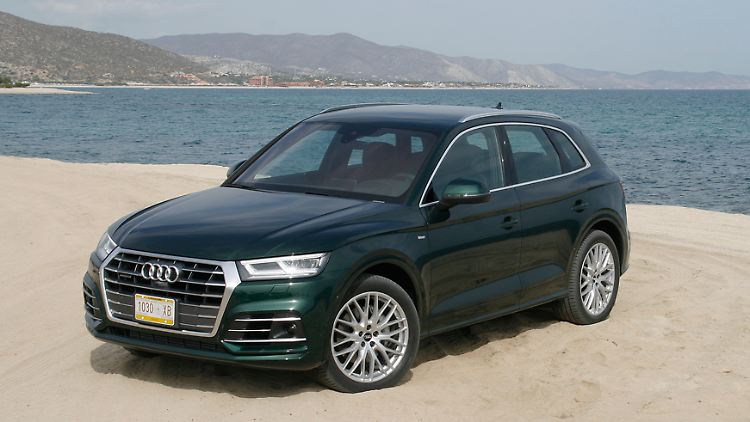 An der Außenhaut des Audi Q5 hat sich kaum etwas geändert.