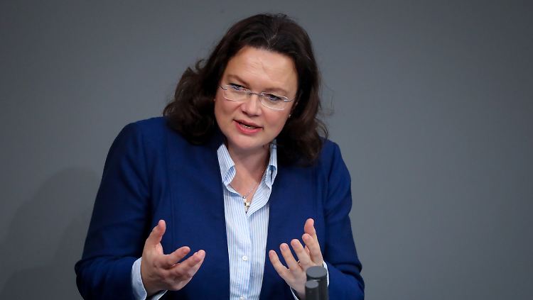Nahles stellt ihr langfristiges Rentenkonzept vor.