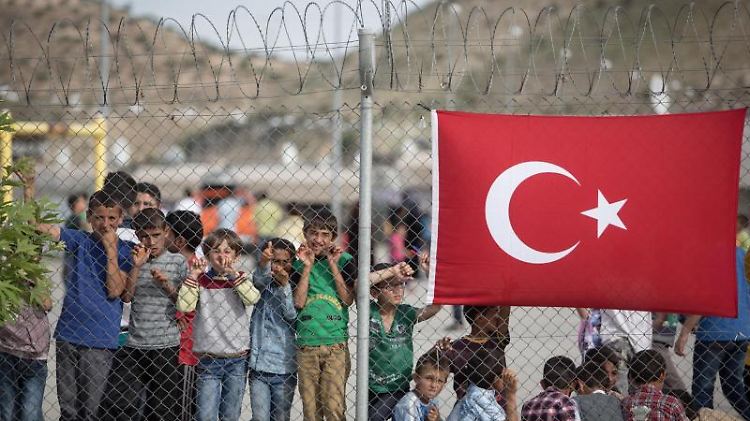 Bis zu 500 Menschen sollen pro Monat aus den türkischen Flüchtlingslagern, wie hier in Nizip nahe Gaziantep, nach Deutschland kommen.