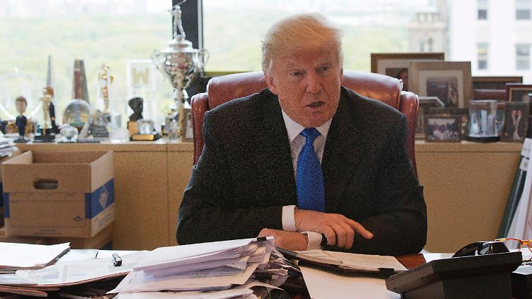Donald Trump ist nicht begeistert. (Foto von Mai 2016)
