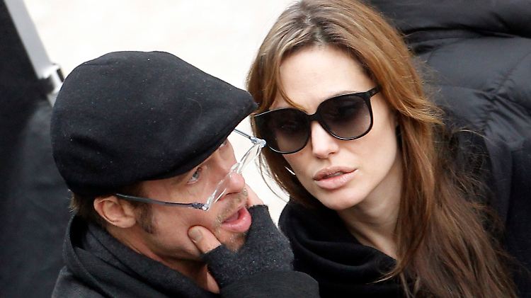 Ein Herz und eine Seele: Brad Pitt und Angelina Jolie.