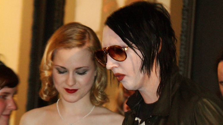 Ob sie jemals ein glückliches Paar waren? Evan Rachel Wood und Marilyn Manson.