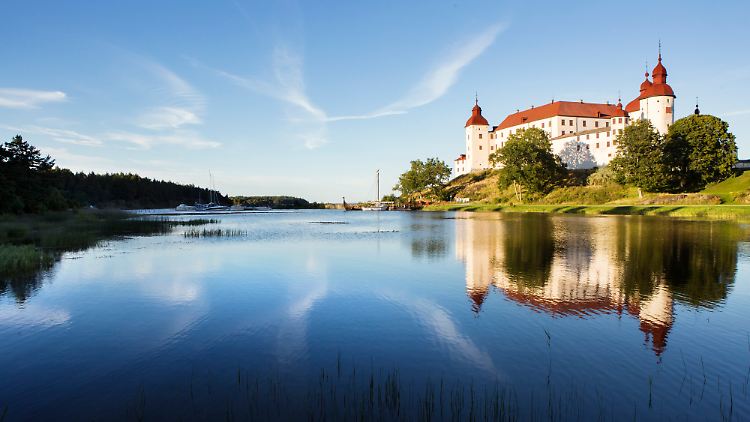 Traumhafte Kulisse: Schloss Läckö.