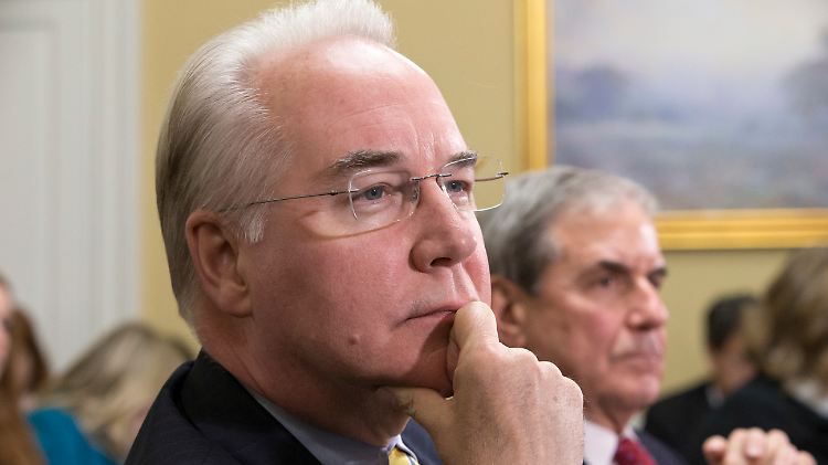 Tom Price lehnt "Obamacare" strikt ab. Über das System sind 20 Millionen Bürger mit einer Krankenversicherung abgedeckt.