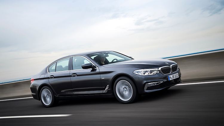 Äußerlich unterscheidet sich der neue BMW 5er kaum von seinem Vorgänger.