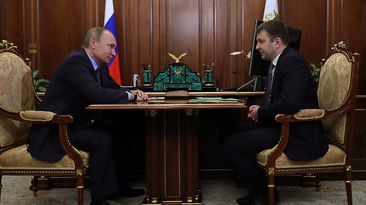 Wladimir Putin hält viel von Maxim Oreschkin.