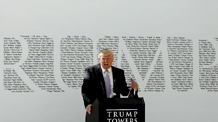 Im April 2012 stellte Donald Trump in Istanbul seine Pläne für einen weiteren Trump Tower vor.