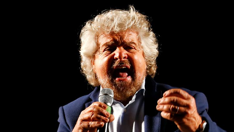 Beppe Grillo leitet nicht nur die 5-Sterne-Bewegung, sondern auch ein Fake-News-Imperium.
