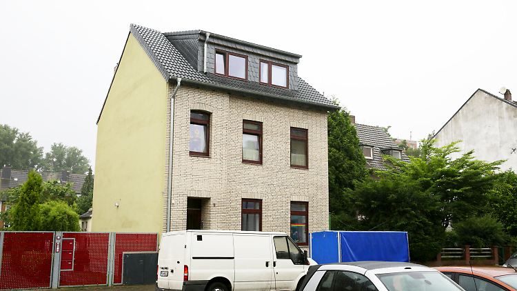 In diesem Haus wurde Paul schließlich gefunden.
