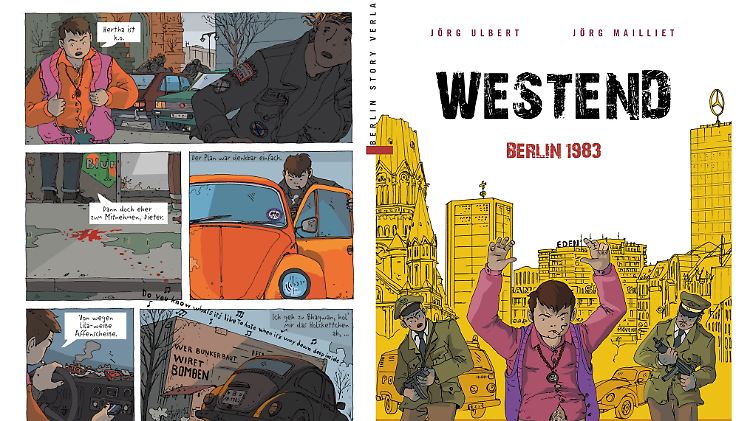 "Westend" ist im Berlin Story Verlag erschienen, 128 Seiten gebunden, 24,95 Euro.