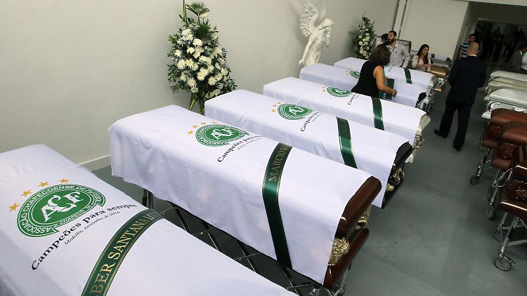 71 Menschen starben bei dem Absturz von Flug "Lamia 933" in Kolumbien, darunter fast die gesamte Mannschaft des brasilianischen Erstligisten Chapecoense.