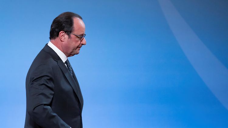 Francois Hollande tritt im nächsten Jahr ab.