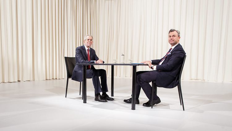Van der Bellen und Hofer (r.) stehen für grundverschiedene Überzeugungen.