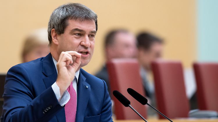 Söder will um Wähler rechts der Mitte werben.