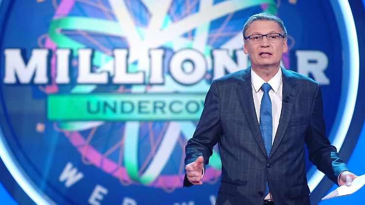 Erstmals präsentierte Günther Jauch ein "Undercover"-Special.