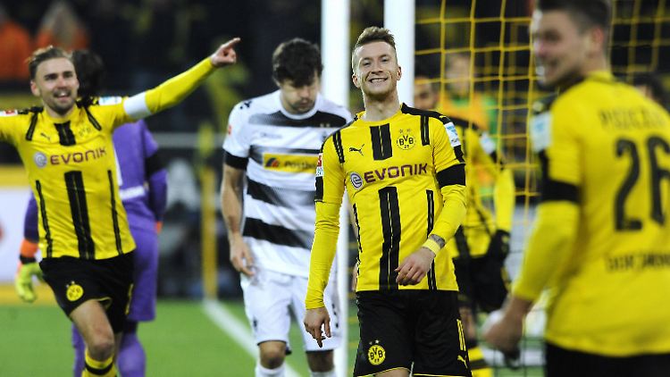 Marco Reus bereitete drei der vier BVB-Tore vor.