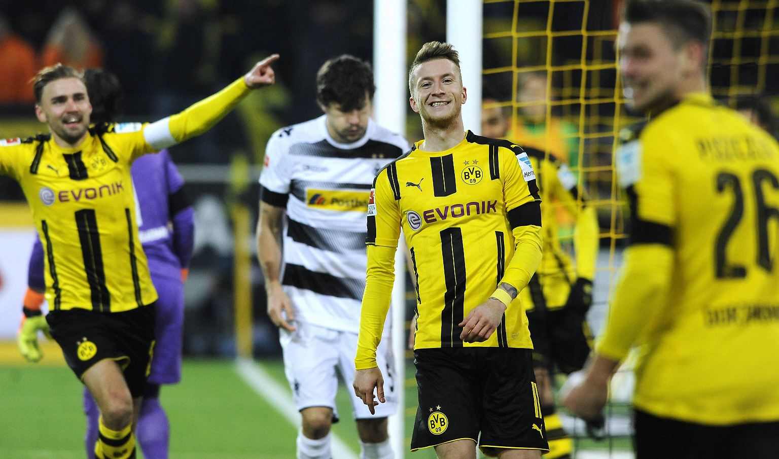 Borussia Dortmund - Borussia Mönchengladbach 4:1 (2:1)