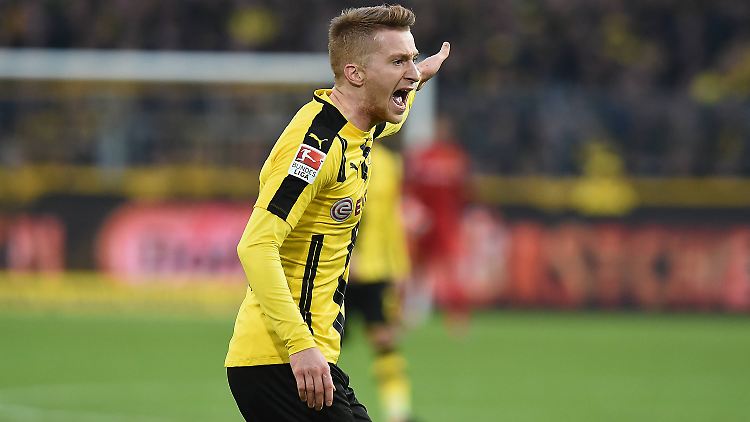 Er ist wieder da - und gleich Chef der BVB-Offensive: Marco Reus.