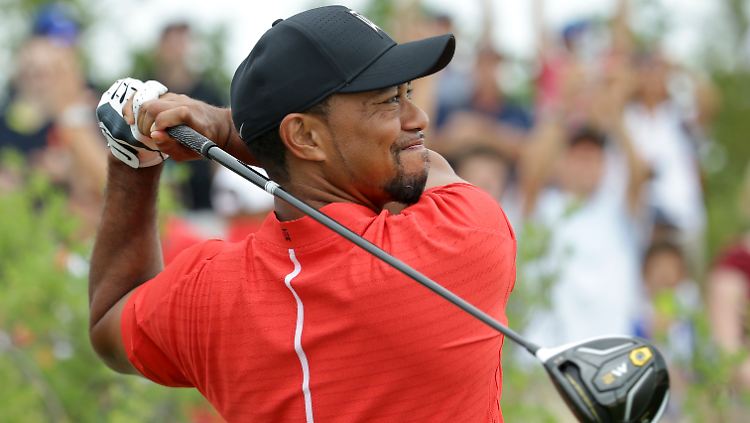 Er ist wieder da: Tiger Woods.
