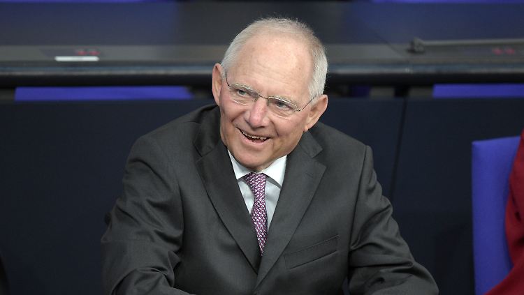 Wolfgang Schäuble verweist auf die entspannten Reaktionen der Finanzmärkte. 