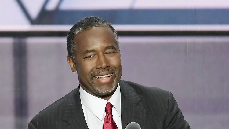Ben Carson wollte selbst Präsidentschaftskandidat der Republikaner werden, scheiterte aber.