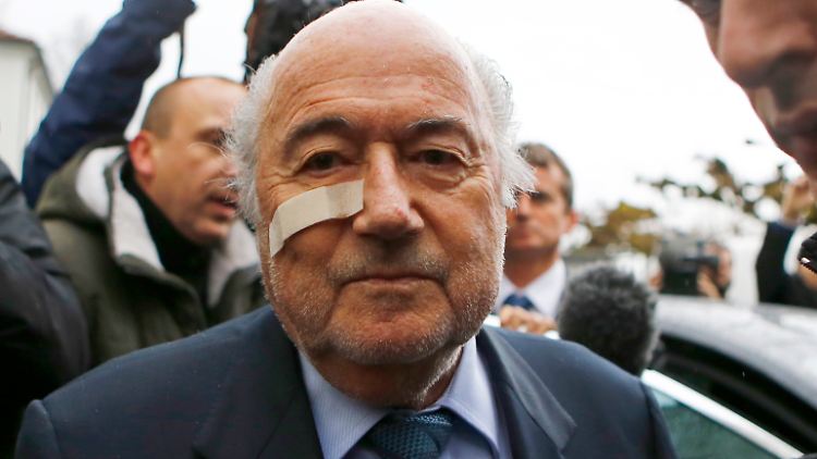 Ausgesperrt: Ex-Fußball-Pate Joseph Blatter.