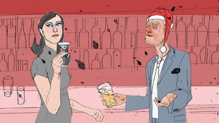 Wenn es eine Konstante auf Weihnachtsfeiern gibt, dann ist es Alkohol.