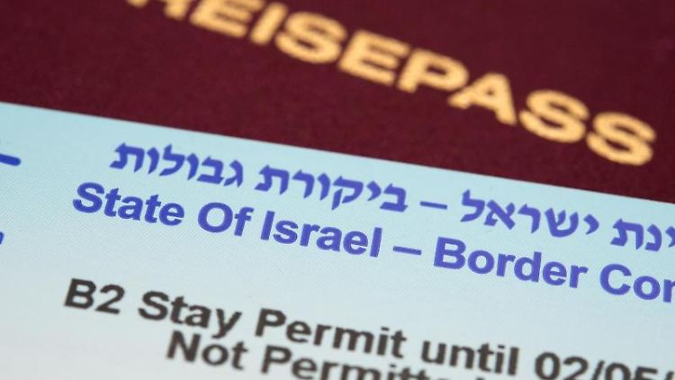 Diesen Zettel müssen Israel-Reisende in jedem Fall behalten.